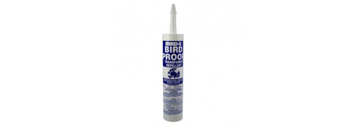 Gel répulsif pour volatiles