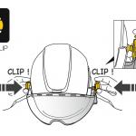 Installation simple et rapide  L'installation est simple et rapide, grâce au système d'attache EASYCLIP fourni.