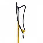 perche téléscopique avec catapulte élastique pour lancer avec précision les petits sac jusqu'à 35 m de haut.