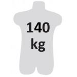 Harnais 5 points FLY'IN 3 taille L-XXL, pour travailleur jusqu'à 140 Kg tout équipé
