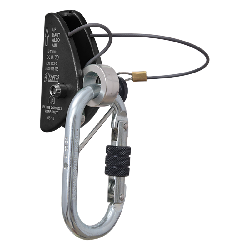 Antichute Coulissant LOREL Pour Corde Tress e 11mm KRATOS SAFETY Antichute Coulissant LOREL Pour Corde Tress e 11mm KRATOS SAFETY