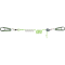 Ligne de vie temporaire horizontale CROSS LINE 1 pour 4 utilisateurs, avec 4 navettes - KRATOS SAFETY